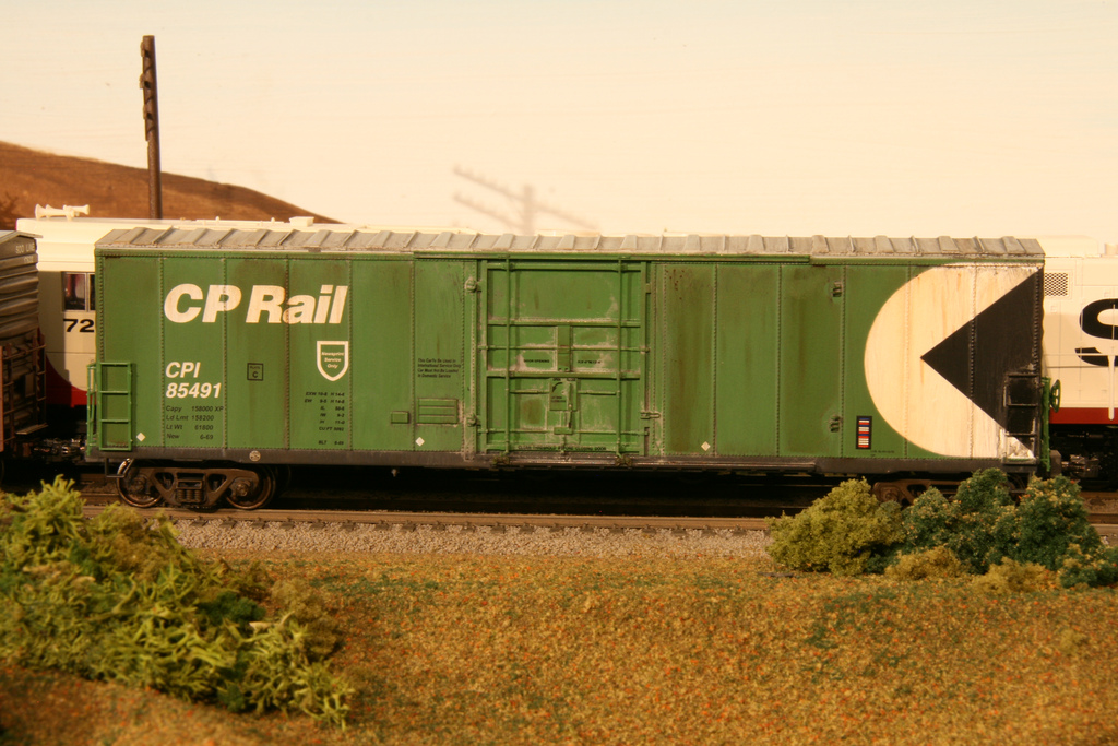 CP Rail Newsprint Boxcar