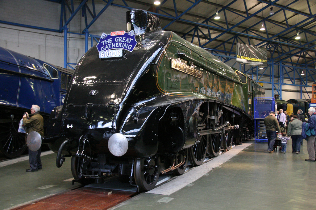 BR A4 60008 Dwight D Eisenhower at the NRM York