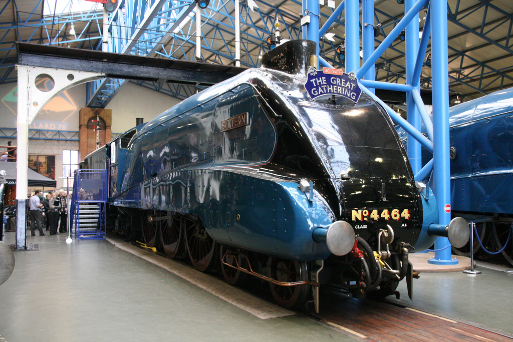 LNER A4 4464 Bittern at the NRM York
