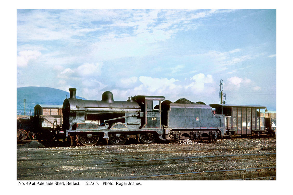 Adelaide shed. Loco 49. 12.7.65