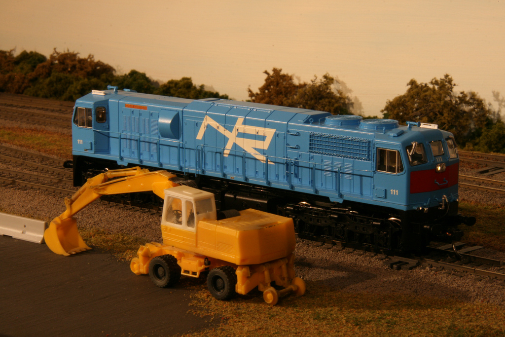 Northern Ireland Railways General Motors 111 on the "Killagan Valley"