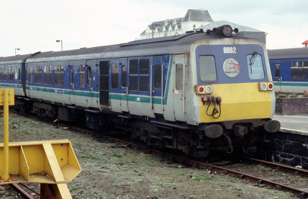 Northern Ireland Railways DEMU Class 80 Power Car 82 in Portrush