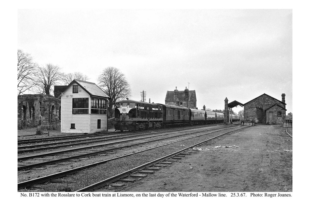 Lismore. B172 & train for Cork. 25.3.67