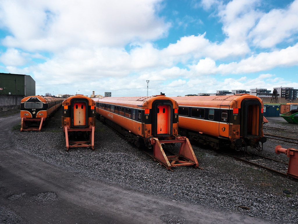Image result for irish cie train carriages