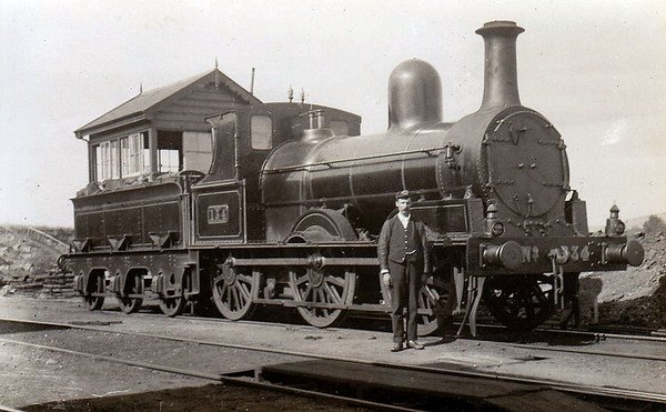 Class J15 - 134 - GS&WR Class 101 0-6-0 - built 1885 by Inchicore Works - 1922 rebuilt, 1925 to GSR, 1945 to CIE - withdrawn 1962 - seen here before 1922 rebuild.