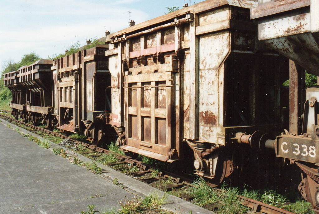 Northern Ireland Railways Spoil Wagons / Ballast