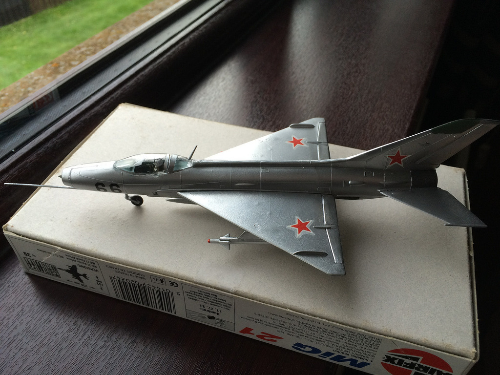 MiG 21 Fishbed C in 1/72 scale, Airfix