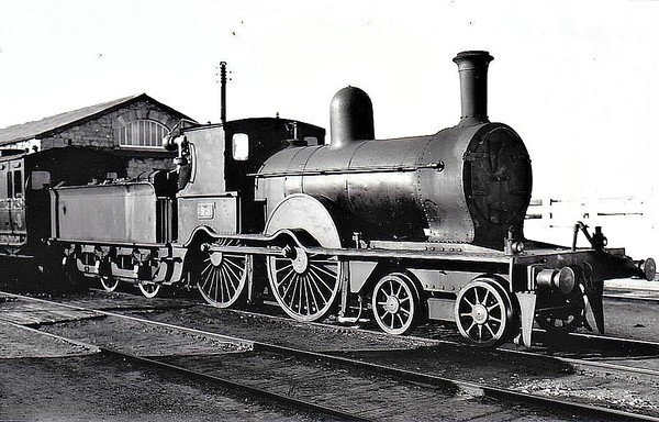 Class D14 - 95 - GS&WR Class 60 4-4-0, built 1885 by Inchicore Works - 1925 to GSR, 1941 rebuilt with Belpaire boiler, 1945 to CIE - withdrawn 1955.