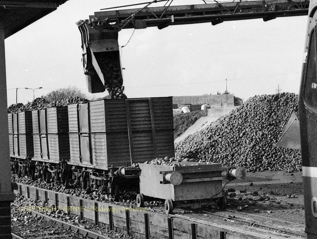 Wellington Bridge enlargment of the 'mule' used for positioning the wagons at loader pns202