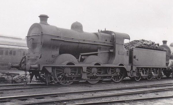 Class J 5 - 634 - M&GWR Class F 0-6-0, built 1921 by Broadstone Works as M&GWR No.40 - 1925 to GSR as No.634, 1945 to CIE - withdrawn 1959.