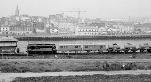 Weed spraying train, Londonderry
