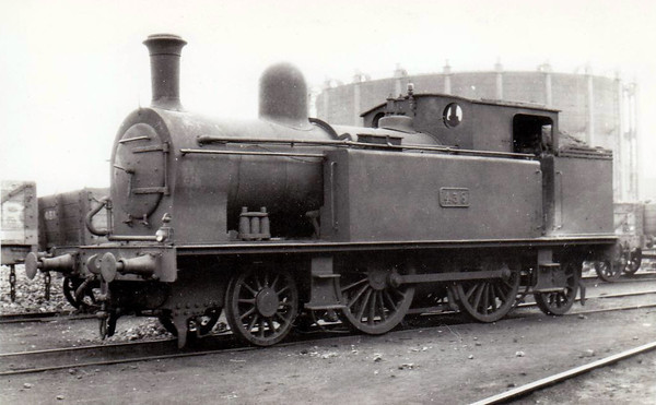 Class F 1 - 438 - D&SER 2-4-2T - built 1909 by Grand Canal Street Works as No.30 ST IBERIUS - 1925 to GSR as No.438 - 1930 rebuilt with round top boiler, 1933 rebuilt with Belpaire boiler, 1937 rebuilt with round top bolier, 1945 to CIE - withdrawn 1952.