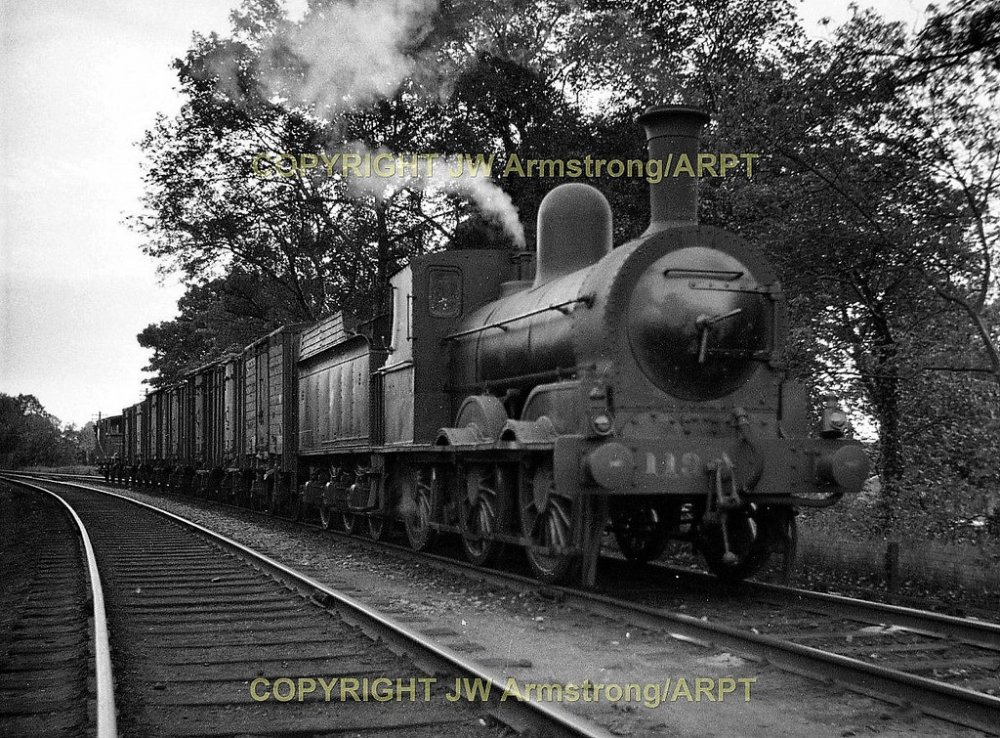 1160-3 J15 No119 arriving Sligo  Ireland (JW Armstrong)  163