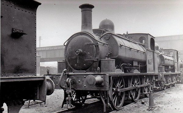 Class J24 - 473 - CB&SCR 0-6-0ST - built 1894 by Beyer Peacock as CB&SCR No.17 - 1925 to GSR as No.473 - withdrawn 1935.