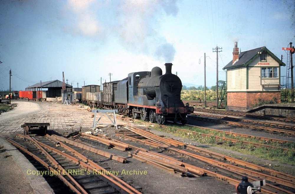 CDRJC 1960-05-20 Strabane after CDRJC closure 68 shunts JGDewing 600433