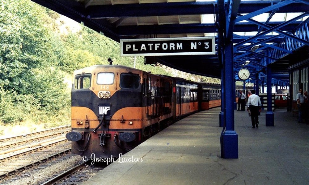 CIE 149 in Plunkett Station.