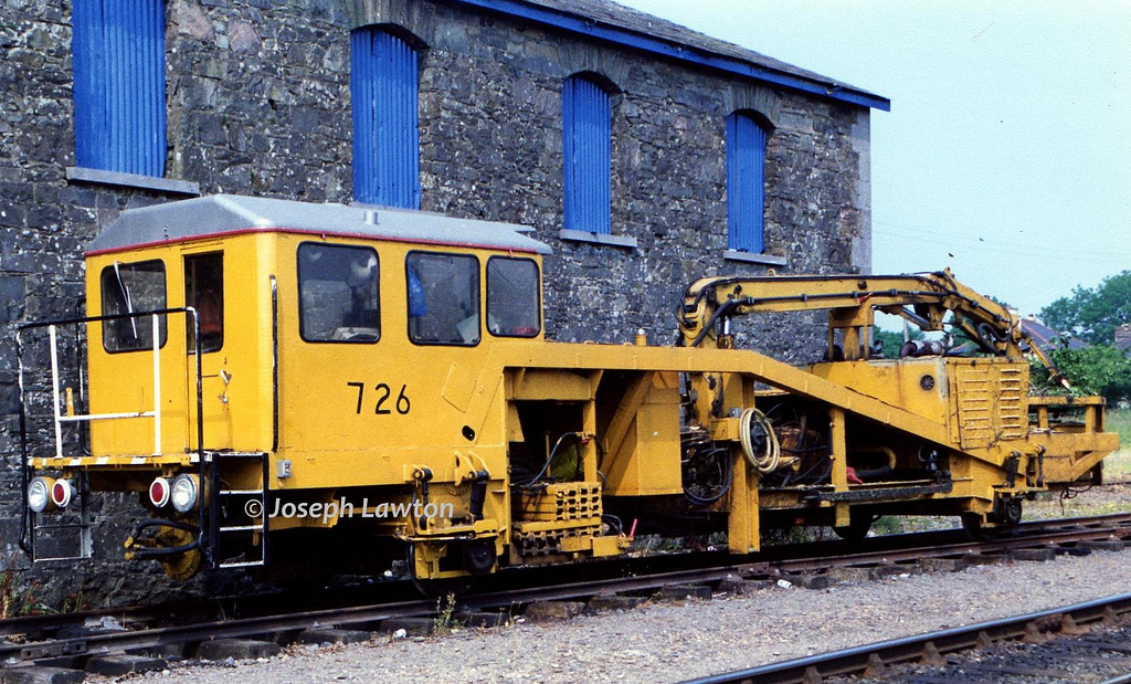 Irish Rail 726 at Banteer.