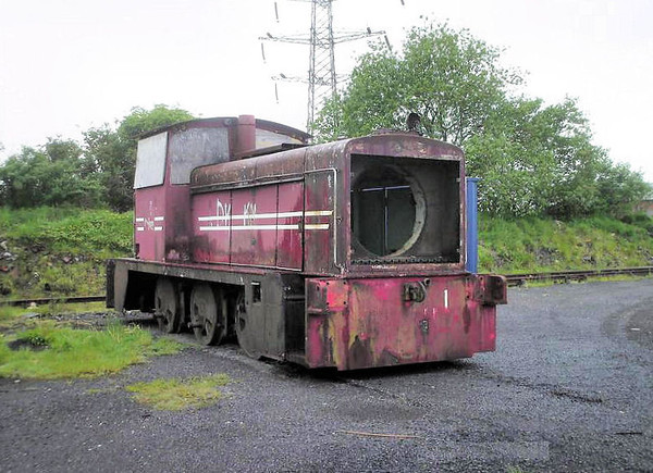 D1266 3954 English Electric Vulcan 0-6-0DH - Beavor Power, Merthyr Tydfil 18.05.07  Roy Morris