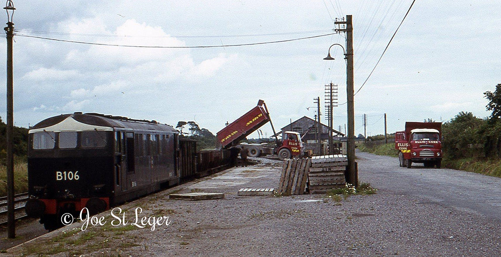 CIE Sulzer B106 in Midleton Station.