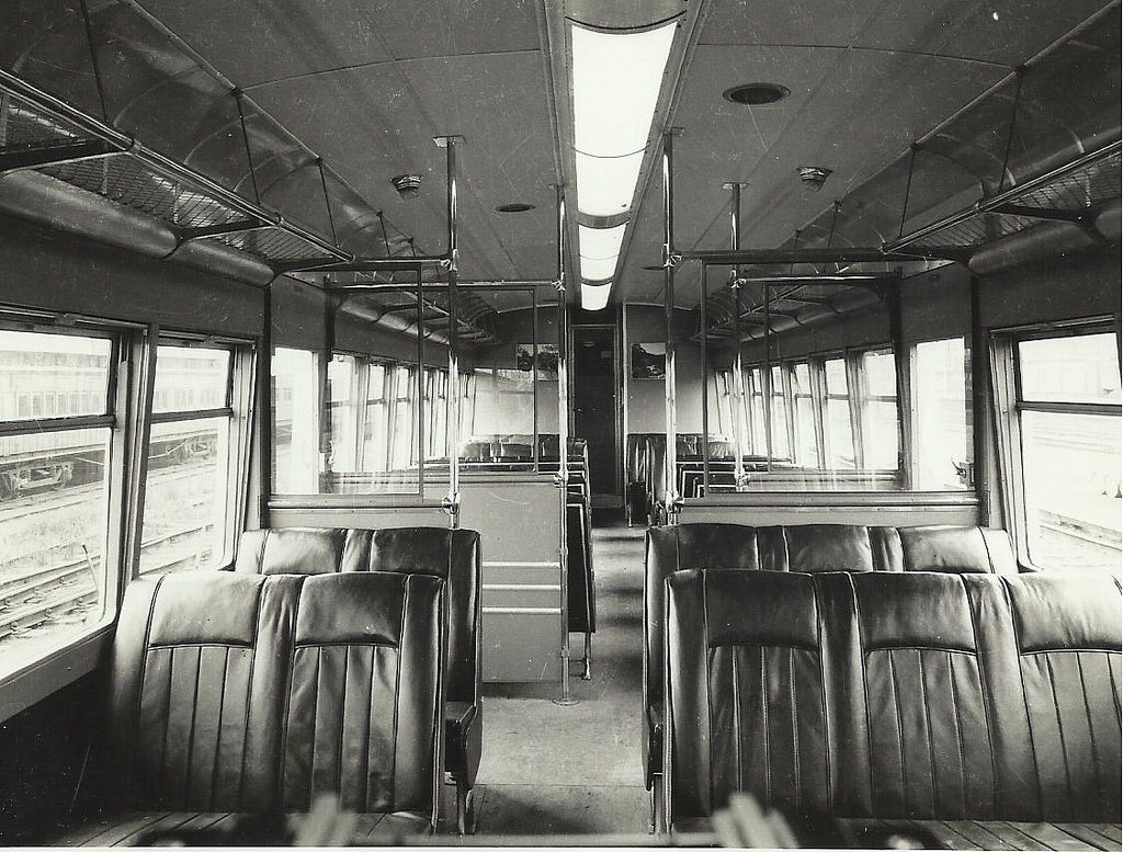 Inside a 280hp "Walker" railcar in Victoria. Victorian Railways photo.