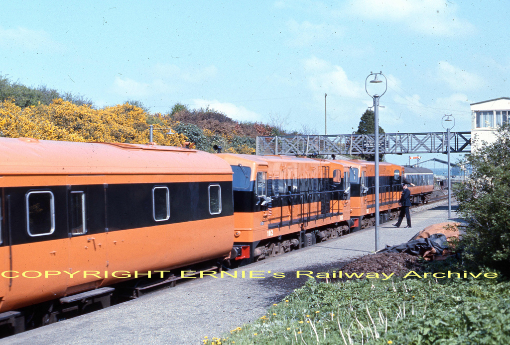 dse Wicklow 181+182 Royal train Denmark 25apr78