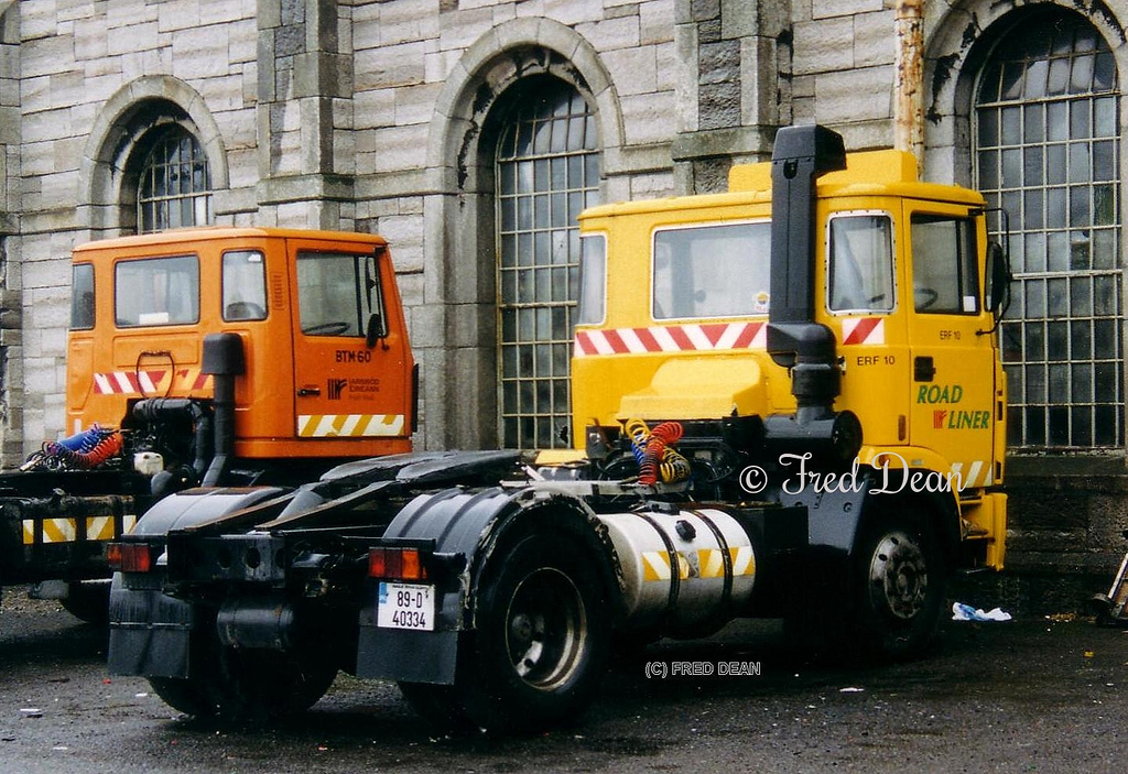 Irish Rail Road Liner ERF10 (89D40334).