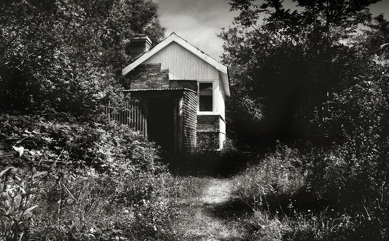 Abandoned Signal Box, Palace East Junction, Co Wexford, Ireland.