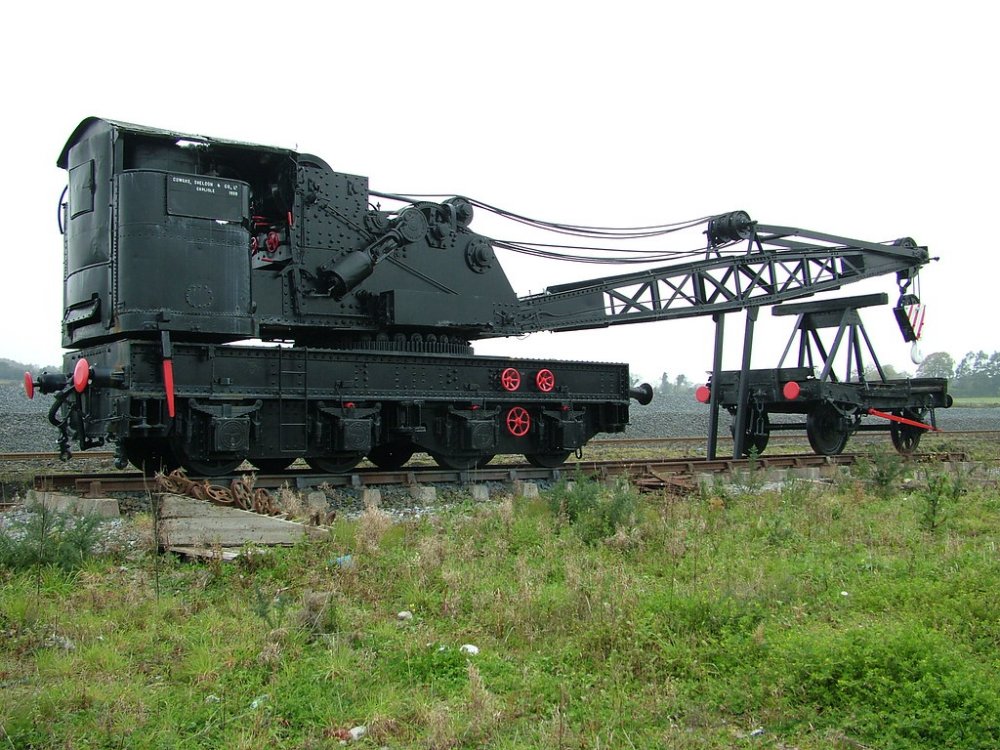 Cowans Sheldon steam crane 1920