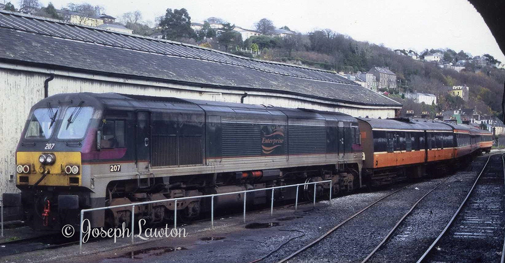 Irish Rail GM 207 in Kent Station.