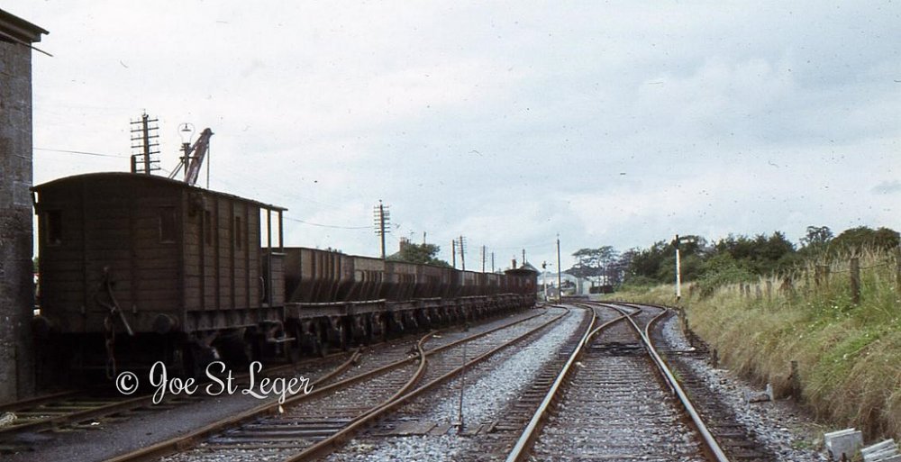 Ballast Train in Midleton.