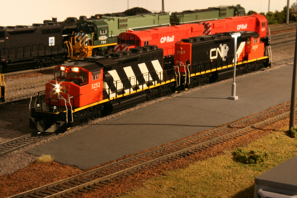 Canadian National SD40-2W