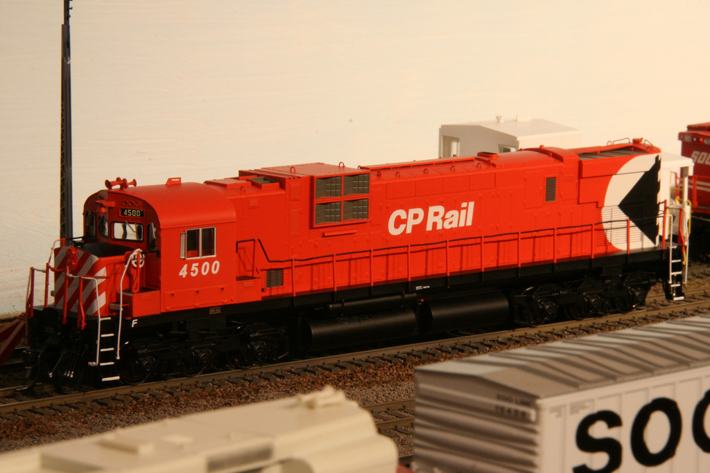 CP Rail C630m stabled in Killagan Valley