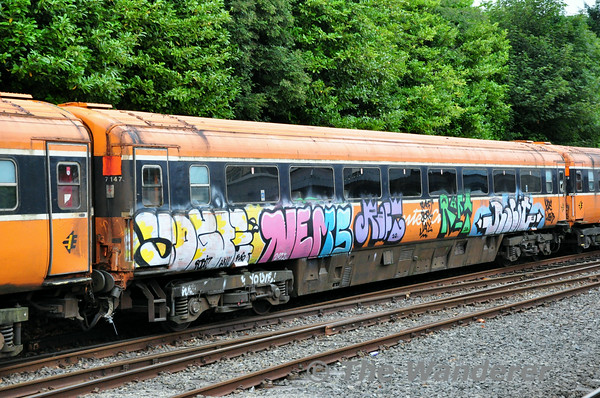 MKIII Disabled Standard 7147 at Dundalk. This coach had several seats removed to accommodate wheelchair passengers. Sun 20.07.14