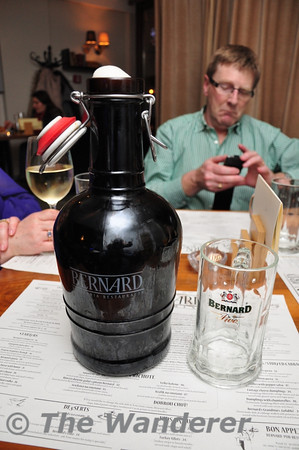 Then we graduated onto a 2 litre bottle of beer to share amongst us. Fri 01.02.13