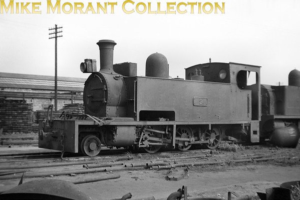Vintage Irish Republic Railways - Narrow Gauge in Eire - 1954Ex-Tralee & Dingle Light Railway KN2 class 2-6-0T no. 2T was built by Hunslet in 1889 and has reached the end of the road at Inchicore works on 24/4/54.