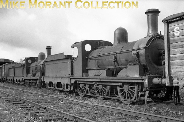 Vintage Irish Railways - Northern Ireland - SLNCRBeyer Peacock built 'A' class 0-6-0 Glencar originated with the GNR(I) as far back as 1890 and was bought from that company by the Sligo Leitrim and Northern Counties Railway in 1928 for which it worked until withdrawal and eventual scrapping in 1949 which is probably the year when this shot was taken. [Mike Morant collection]