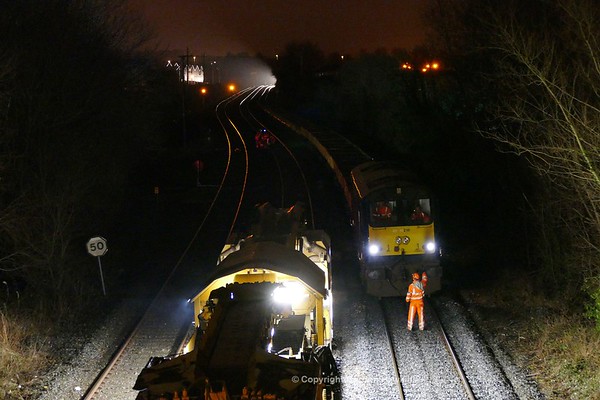 17.3.18. Ballast Cleaning Work Knockmore Area Lisburn.