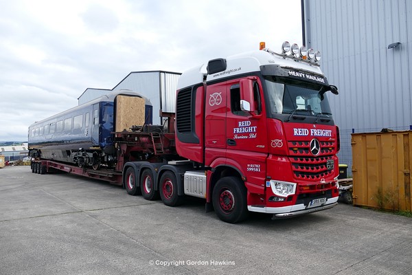 29.7.16. Belmond MK3 carriage 7129 WATERFORD at Mivan Antrim .