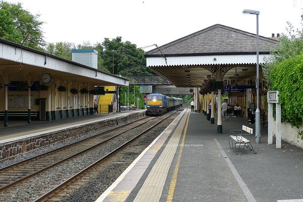 6.7.18. RPSI Diesel and Jazz Train hauled by NIR GM 112 at Lisburn.