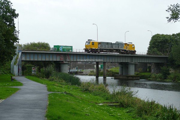 10.9.18. NIR MPV unit departs Portadown on Sandite duties heading for Bangor.