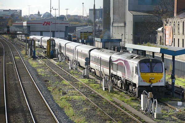 28.10.18. GM 8208 at York Road Depot Belfast.