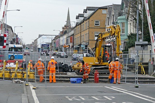 23.2.19.Northern Ireland Railways Lurgan William Street Level Crossing renewal Works