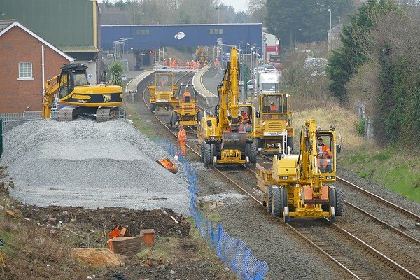 24.2.19. Railway Permanent Way Machinery in the Lurgan Area.