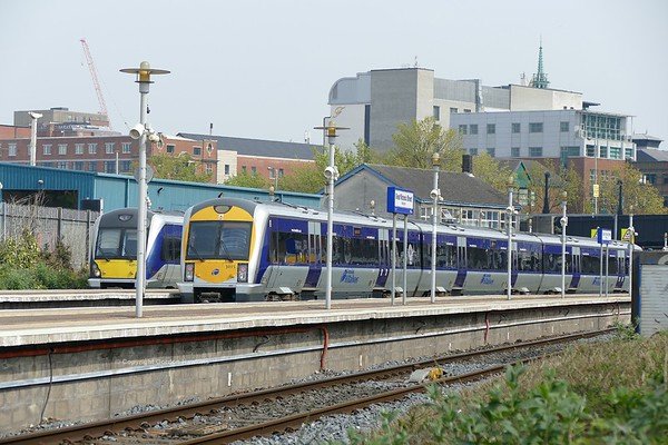20.4.19. 4014 & 3015 at Great Victoria Street Station Belfast.