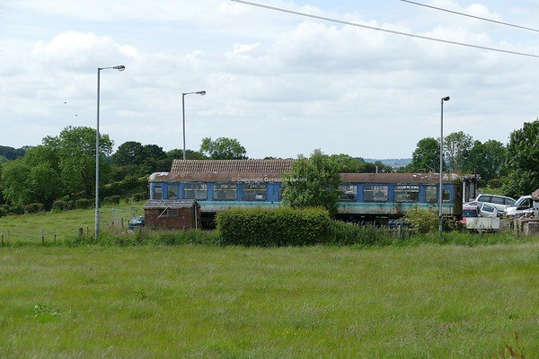 22.6.19.  Former NIR 80 Class Intermediate 8771 at Ballynure.