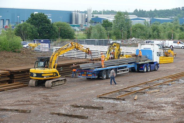 29.6.19. Lurgan Area Track Renewal Site at Silverwood Lurgan , this site will be used during the line closure in Lurgan from the Friday 26 July to Friday 23 August.