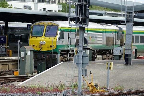 13.7.19. GM 226 at Dublin Heuston Station.