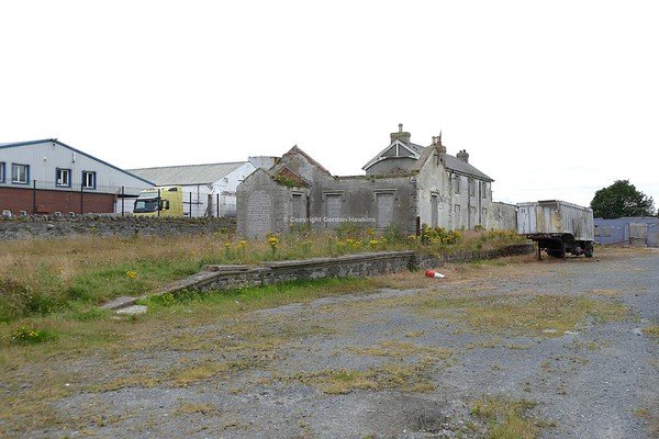 27.7.19. Former Belfast & County Down Railway Station at Ardglass Co.Down.