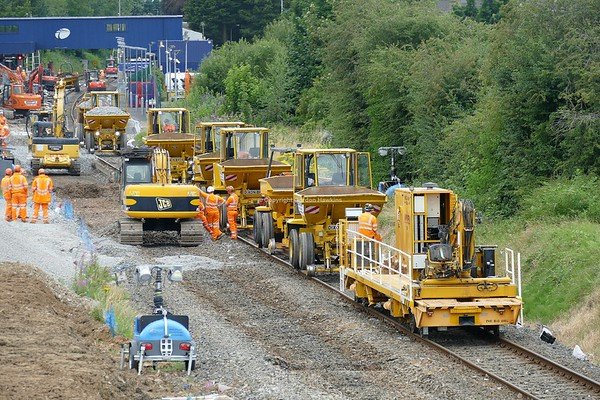 28.7.19. Lurgan area track renewal works .