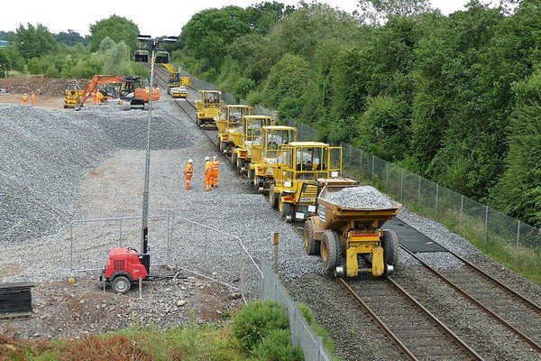 29.7.19. Lurgan Area Track Renewal Site at Silverwood Lurgan